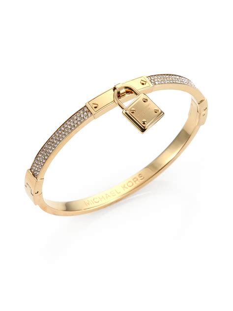 michael kors padlock bangle|Michael Kors bangle sale.